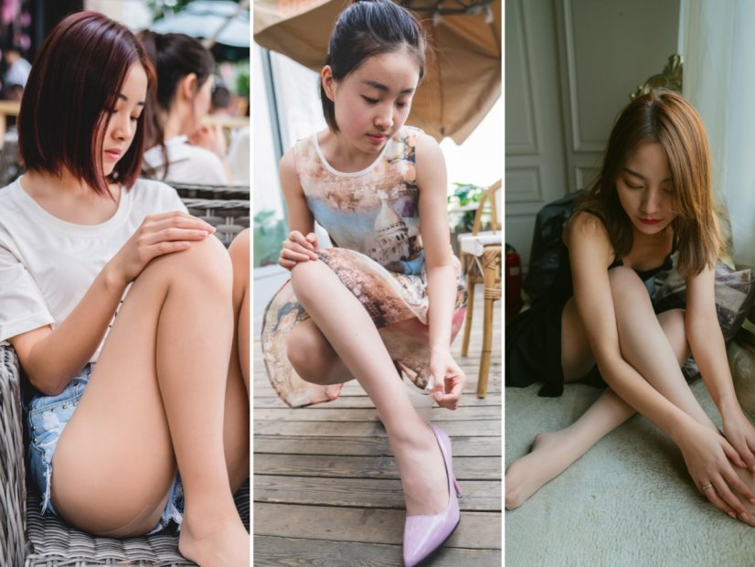 [合集]写实丝袜《袜涩》作品全套90期，大小79.98GB